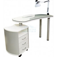 Стол маникюрный однотумбовый E/0155