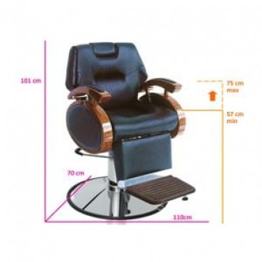 Мужское барбер кресло C707