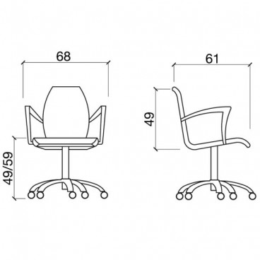 Кресло парикмахерское "NIKE GLOSS"
