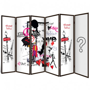 Ширма-перегородка &quot;Закат&quot; 6 секций