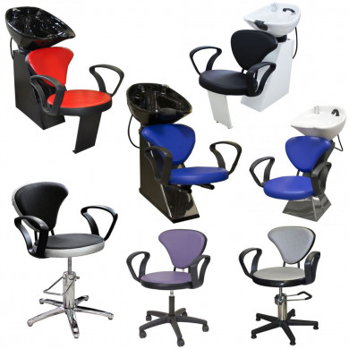 Мойка парикмахерская ДОМИНО с креслом СЕЛЕНА