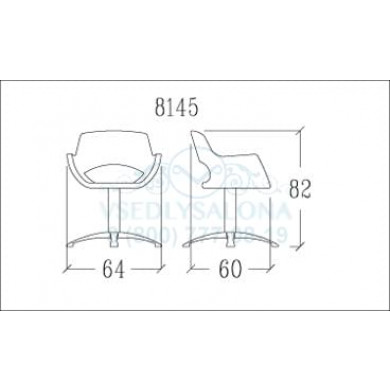 Кресло парикмахерское MEG