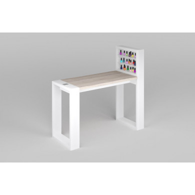 Маникюрный стол &quot;Matrix&quot; с подставкой для лаков