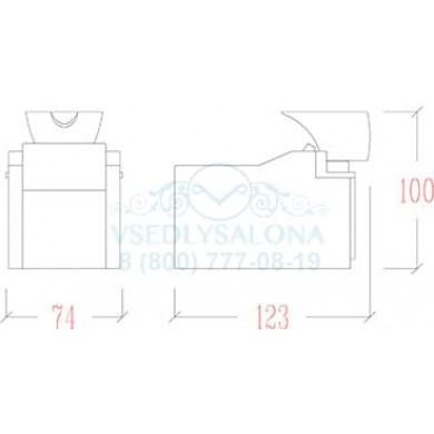 Мойка парикмахерская VIP