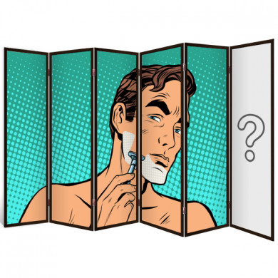 Ширма-перегородка &quot;Закат&quot; 6 секций