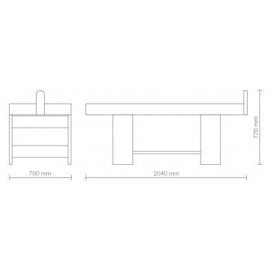 Массажная кушетка &quot;Wellness&quot;